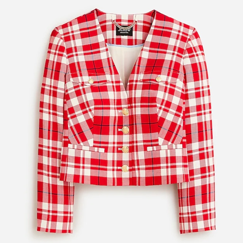 J.Crew Collection City Wool Lady Jacket